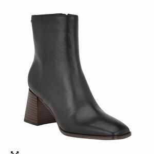 Calvin Klein Black Ankle Booties